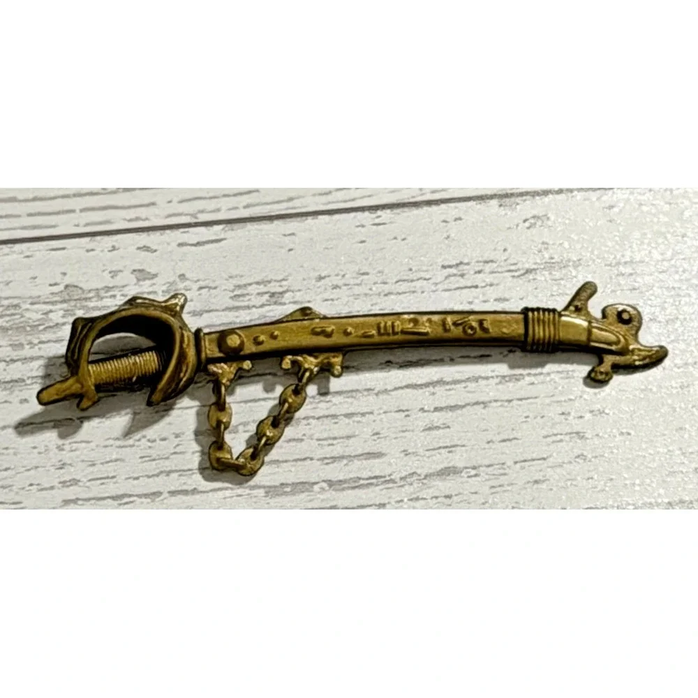 GI Joe Vtg‎ Weapon Accessory 1988 Gold Destro Sword